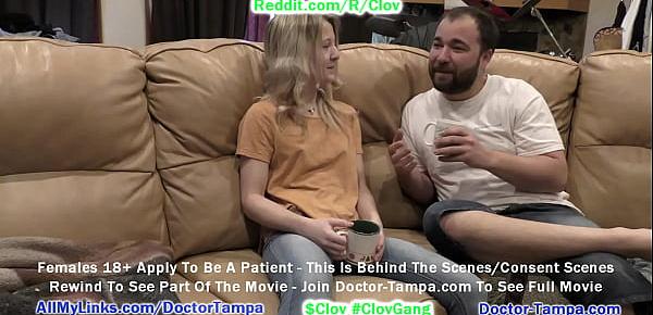 $CLOV Stacy Shepard Gets 1st Gyno Exam EVER From Doctor Tampa POV & Nurse Jasmine Rose! Watch This 18 Year Old Hottie Bear It All At Gir42fdlsGoneGyno.com